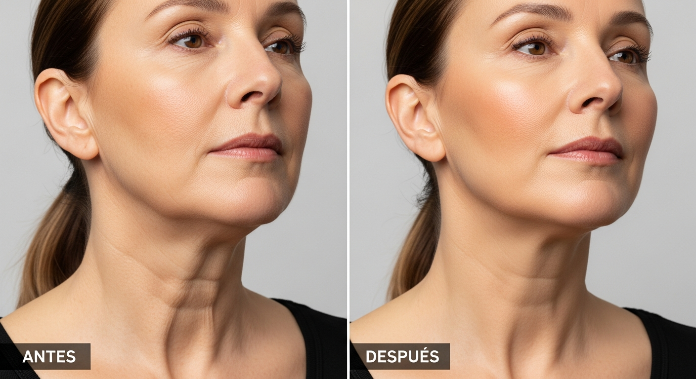 Antes y después de Morpheus8 en Elyzea